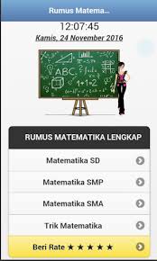 Jenis sifat komutatif dari perkalian, rumus dari bentuk umum : Updated Kumpulan Rumus Matematika Sd Smp Dan Sma 2020 Pc Android App Mod Download 2021