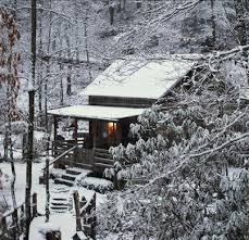 Petitcabinetdecuriosites Winter Cabin Snow Cabin Cabins In The Woods