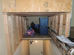 Maybe you would like to learn more about one of these? Small Wasted Space Idea Above Basement Stairs In Garage 6 Steps Instructables