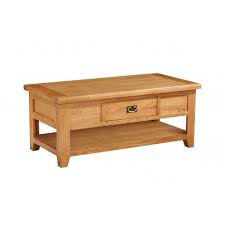 Shop wayfair.ca for all the best oak coffee tables. Canterbury Oak Coffee Table With Drawer Tickety Boo Home Interiors