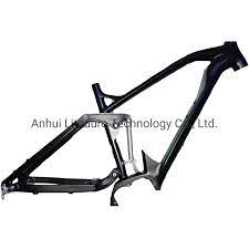 Ecosmo full suspension folding bike for sale. China Electric Aluminum Mountain Bike Frame 1000w Enduro Full Suspension Bike China Electric Bicycle Frame Electric Bike Frame