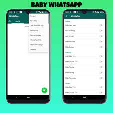 The apps are unoffcial whatsapp fork builds with powerful features lacking in conventinal wa. Baby Whatsapp V8 0 Whatsapp Mod Apk