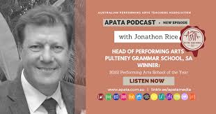 APATA Award Winner Jonathon Rice, Pulteney Grammar School