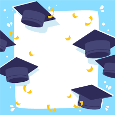 Graduation Hat Background With Yellow Confetti 2376744 Vector Art At Vecteezy