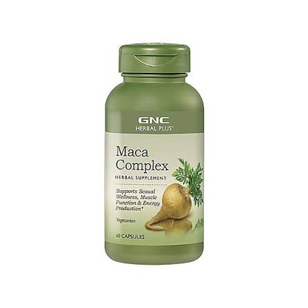 GNC Herbal Plus® - Maca Complex - 60 Capsules (30 Servings) | GNC