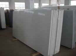 China Factory Price Natural Stone Tile Pure White Quartz Kitchen Countertop Slab China White Quartz Countertop Quartz Kitchen Countertop