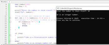 Program To Check If Input Is Int Or Float In C - Qa With Experts