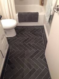 Light and dark gray glass and white stone mixed material floral pattern wall and floor tile. 39 Dark Grey Bathroom Floor Tiles Ideas And Pictures 2021