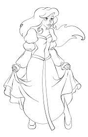 Wow, ariel mermaid marry with eric prince, so happy and wonderful. Princess Ariel With New Dress Coloring Pages Mermaid Coloring Pages Ariel Coloring Pages Princess Coloring Pages