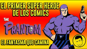 De este video hay poca información en realidad. El Fantasma El Primer Super Heroe De Los Comics Youtube