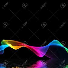 You can choose the image format you need and install it on absolutely any device, be it. Cool Colored Waves On Black Background Stock Photo Picture And Royalty Free Image Image 10242766