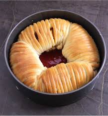 After your crazy dough recipe has proofed prepare the filling: Wool Roll Bread With 3 Filling Options Sweet Savory Cook With Kushi