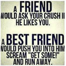 3 when besties are together then there is. Top 30 Funny Best Friend Quotes Best Friend Quotes Funny Friends Quotes Funny Friends And Lovers Quotes