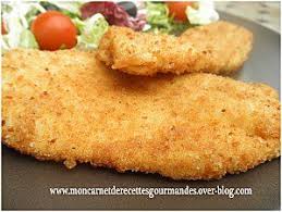 Escalope De Poulet Pane Escalope De Poulet Recette Escalope Poulet Pane