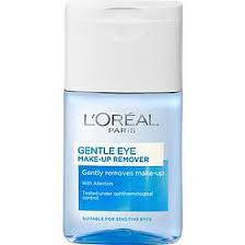 l gentle eye make up remover
