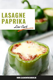 Gefullte Lasagne Paprika Ein Schnelles Und Einfaches Low Carb Rezept Rezept Rezepte Low Carb Rezepte Einfache Gerichte