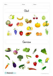 Ein Kostenloses Arbeitsblatt Zum Thema Obst Und Gemuse Auf Dem Die Kinder Vers In 2020 Worksheets Free Preschool Activity Kids Vegetables