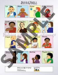 baby sign language chart teach your baby to sign