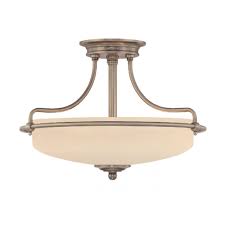 What exactly are semi flush mount ceiling lights? Classic Design Uplighter Ceiling Light Fitting For Low Height Ceilings