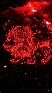 Leo Zodiac Sign Symbol Wallpaper Leo Wallpaper Zodiac Lion Leo Wallpaper Red Zodiac Leo Art Star Sign Art Zodiac Art