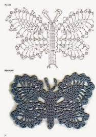 4 Modelos De Mariposas Tejidas Al Crochet Crochet Y Dos Agujas Patrones De Tejido Mariposas Tejidas A Crochet Crochet Patrones Adornos De Ganchillo