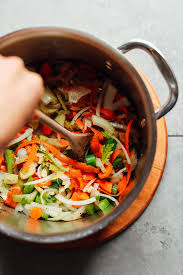 How To Make Vegetable Broth Minimalist Baker Recipes Recipe Whole Food Recipes Broth Recipes Recipes