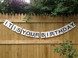 It Is Your Birthday Party Garland Funny Pre Strung Text Etsy Party Garland It S Your Birthday Birthday Party Decorations