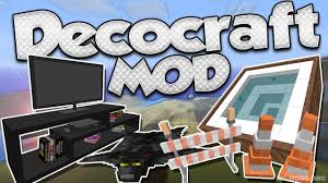скачать мод на майнкрафт 1 7 10 на мебель и декор Decocraft Mod 1 13 1 12 2 Mc Mods Org In 2020 Mod Furniture Minecraft Minecraft Mods