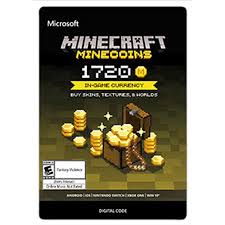 Minecraft Minecoin Pack 1720 Coins Microsoft Digital Download Walmart Com Minecraft Minecraft Gift Code Minecraft App