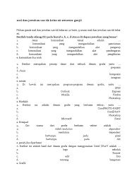Latihan soal uas tik sma kelas 12. Soal Uas Tik Kelas 12 Semester 1