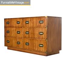 How to choose drawer hardware. Dixie Campaigner Vintage Campaign Dresser With Brass Hardware