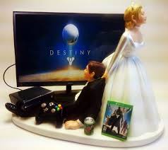 Video Gamer Xbox One Funny Gamer Wedding Cake Topper Bride And Groom Dest Gamer Wedding Gamer Wedding Cake Wedding Topper