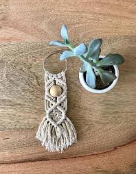 Surdimensionne Macrame Porte Cle Modeles De Macrame Points De Macrame Macrame