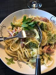 Spaghetti Aux Brocoli Et Lardons Recette Lardon Recette Repas Brocoli