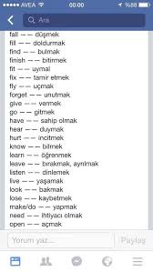 Fiiller Ingilizce Dilbilgisi Okuma Dilbilgisi
