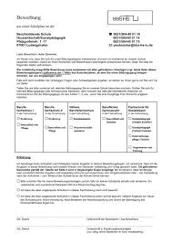 Stellen für spätere bewerbungen merken. Bewerbung Bbs Hs Ludwigshafen