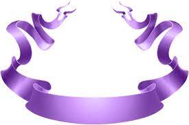 Deco Banner Purple Transparent Image Banner Clip Art Free Clip Art Purple