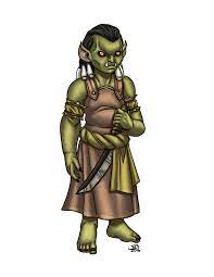 Half Orc Child Kid Character Rpg Character Dnd Orc