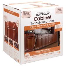 rust oleum transformations cabinet wood