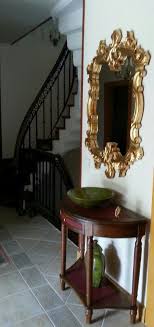 Ayna Alti Varak El Oymasi Yarim Ay Dresuar Masiff Mobilya Aynalar Hol Dekorasyonu