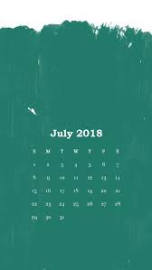 Cute July 2018 Iphone Calendar Calendar Wallpaper Calendar Desktop Wallpapers Backgrounds