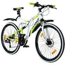 Ein fahrrad mit 26 zoll großen laufrädern stellt für kinder und jugendliche den wichtigsten sprung in ihrer radlerkarriere dar: Galano Volt Ds 26 Zoll Mountainbike Mtb Fully Real De