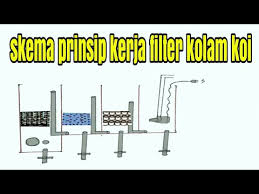 Sebagian besar sistem filter kolam dengan model lain melewatkan pure limbah padat dari dasar kolam melalui pompa, hal ini akan mengakibatkan beban kerja yang lebih berat untuk sistem filter dan pompa. Video Skema Prinsip Kerja Filter Kolam Koi Youtube