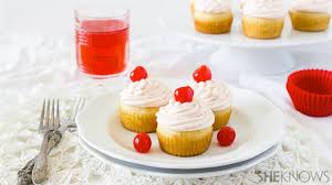 Posted under cherries, food & recipes, pink cupcake. Shirley Temple Cupcakes With A Cherry On Top Sheknows