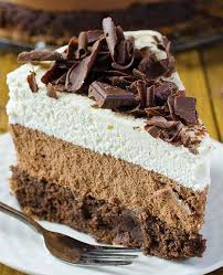 Triple Chocolate Mousse Cake Recipe Chocolate Mousse Cake Recipe Chocolate Desserts Chocolate Recipes