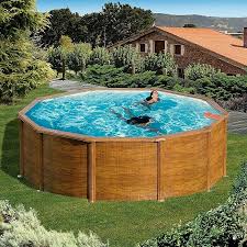 Mypool Pool Set Feeling Durchmesser 460 Cm Hohe 120 Cm Holz 19 000 L Bauhaus