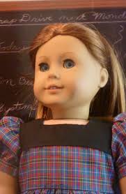 American Girl Addy Blue Dress