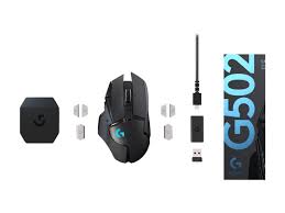 Logitech g502 proteus spectrum rgb tunable gaming mouse. Logitech G502 Lightspeed Wireless Gaming Mouse With Hero Sensor And Tunable Weights Newegg Com