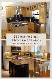 51 Small Kitchen With Islands Designs Small Kitchen Island Small Kitchen Small Kitchen Organization