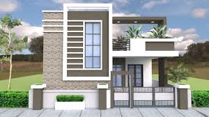 One Story House With 3 Bedroom Plot 36x50 Duplex House Design Simple House Design House Front Design